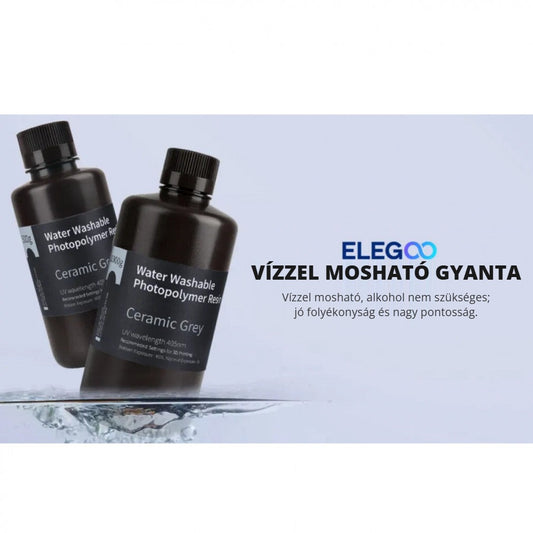 Vízzel mosható UV gyanta 3D nyomtatáshoz