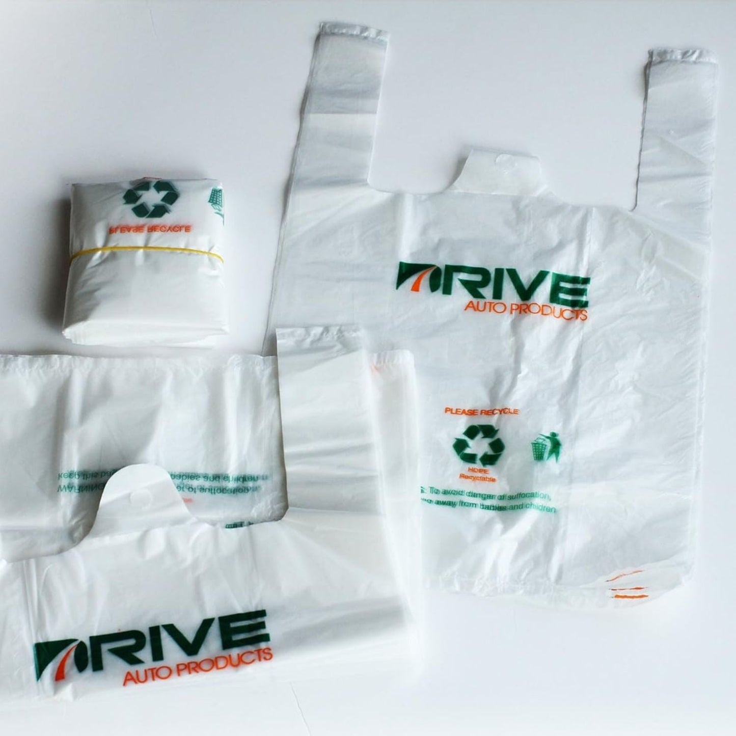 Prémium Autós Szemeteszsák Utántöltő – 40 db-os Szivárgásmentes HDPE Zacskó