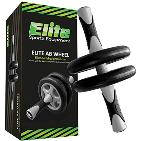 Dupla Kerekes Hasizom Kerék - Ab Roller Edzőkerék Csúszásmentes Markolattal