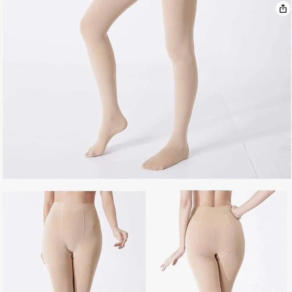 Yulaixuan Női Átlátszatlan Harisnyanadrág 3 db (Nude)