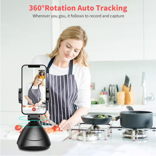 Bshy Mozgáskövető Telefontartó - 360° Automata Követés, Szelfi és Videókészítés