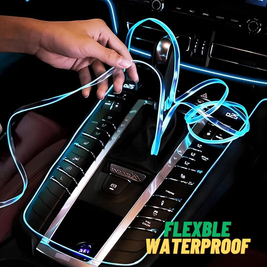 OneLED Autós LED szál, vágható LED fény, USB töltővel
