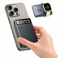 KPON KH70 Mágneses Power Bank 10 000 mAh – 3 az 1-ben iPhone és Apple Watch Töltő, 15 W Vezeték Nélküli, USB-C 20 W