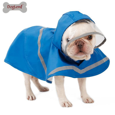 Doglemi S Méretű Kutya Esőkabát, Kistestű Kutyáknak - Kék - Maxihome