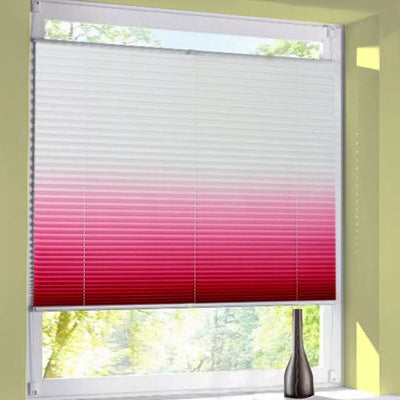 Blux Designer Sötétítő Roló 110 x 130 cm, Rózsaszín- Fehér - Maxihome