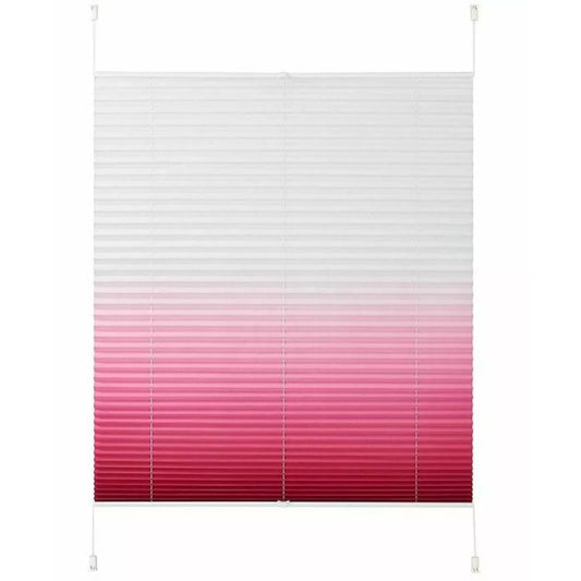 Blux Designer Sötétítő Roló 110 x 130 cm, Rózsaszín- Fehér - Maxihome