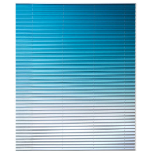 Blux Designer Sötétítő Roló 110x135 cm, Kék - Fehér Átmenettel - Maxihome
