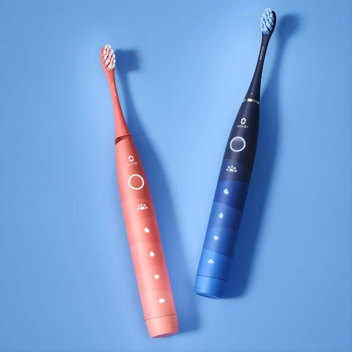 Oclean Find Duo Elektromos Fogkefe Szett – 2 Darabos, Kék és Piros - Maxihome