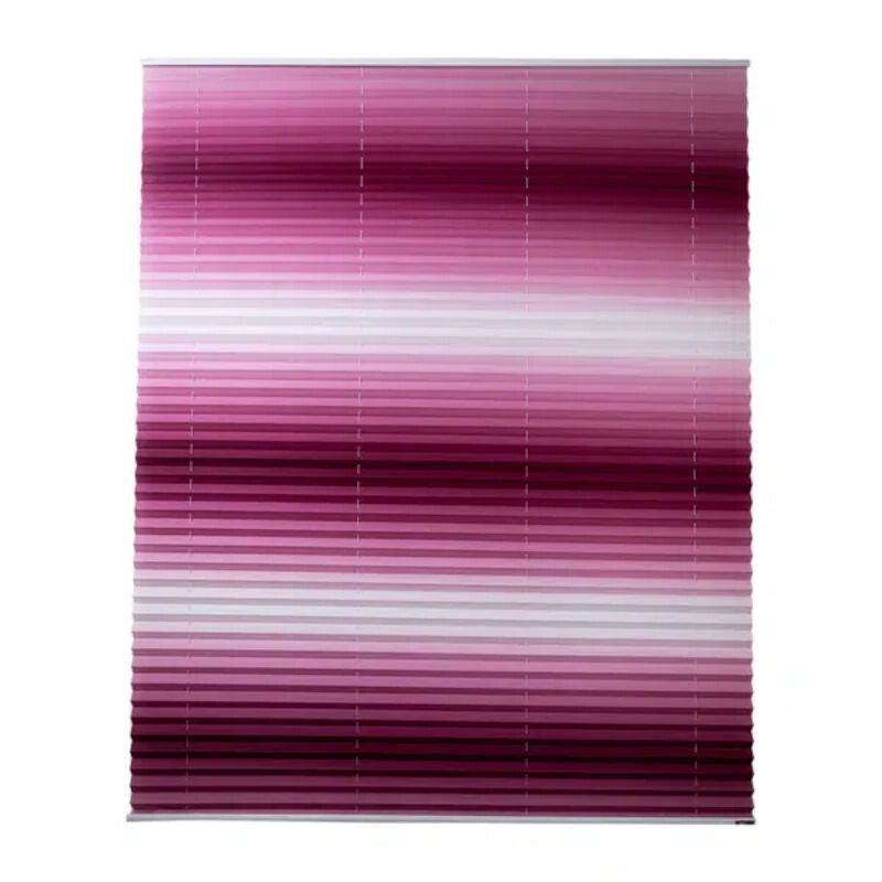 Blux Designer Sötétítő Roló 110x135 cm, Rózsaszín - Fehér Átmenettel - Maxihome