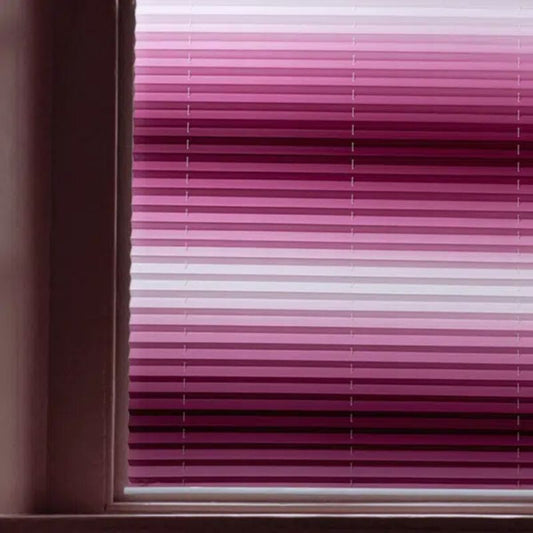 Blux Designer Sötétítő Roló 110x135 cm, Rózsaszín - Fehér Átmenettel - Maxihome
