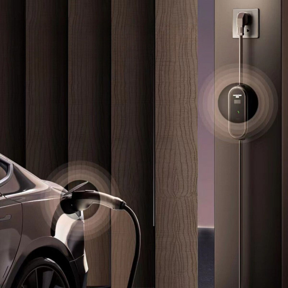 Movespeed Okos EV Töltő - 3500W Vízálló Elektromos Autó Töltő, Kültéri, EV/PHEV Kompatibilis - Maxihome