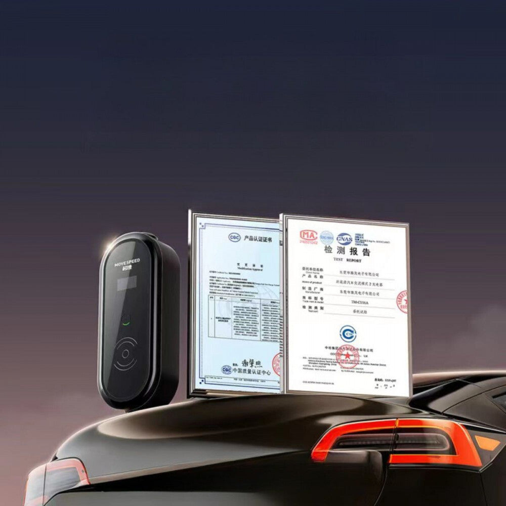 Movespeed Okos EV Töltő - 3500W Vízálló Elektromos Autó Töltő, Kültéri, EV/PHEV Kompatibilis - Maxihome