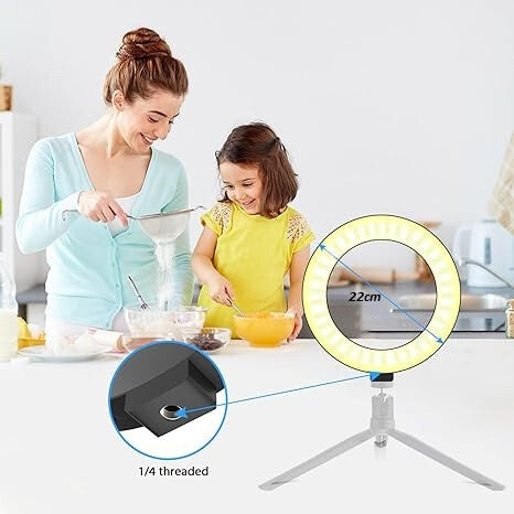 Pozliv 22 cm-es Ringlight Állvány Nélkül - Maxihome