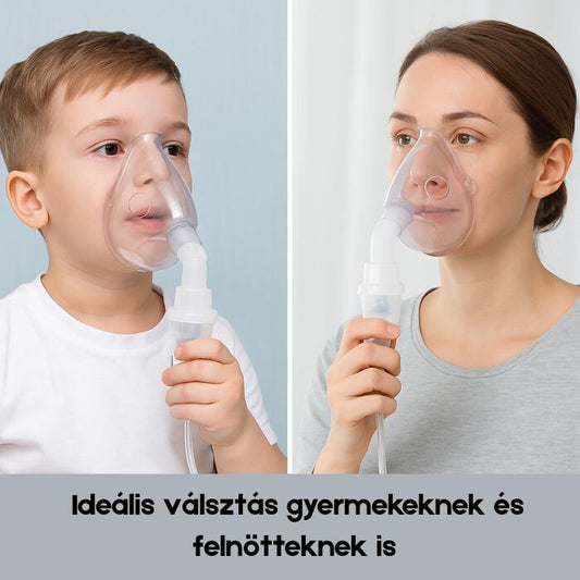 Univerzális Inhalátor Maszk Szett – Gyermek és Felnőtt Méretben - Maxihome