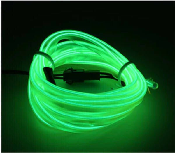 OneLED Autós LED szál, vágható LED fény, Szivargyújtós Töltővel 2m (Zöld) - Maxihome