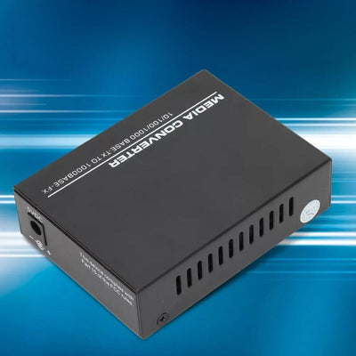 Bshopy SFP Media Converter - Gigabit Ethernet Optikai Átalakító - 1000Mbps Fiber Converter - Maxihome