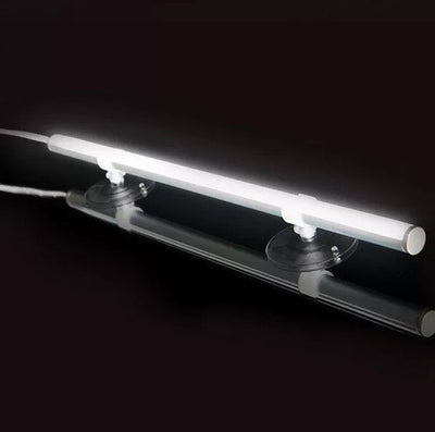 Seventybeauty 30 cm-es Rögzíthető LED Kozmetikai Tükör - Asztali és Fali - Maxihome