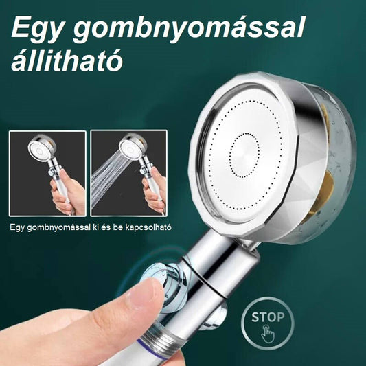 Blux Zuhanyrózsa Víztisztító Szűrővel - Víztakarékos Kézi Zuhanyfej 2 db Szűrővel - Maxihome