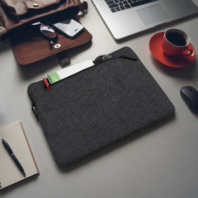 Eono Laptop Táska 14 Hüvelykes Készülékhez - Vízálló, Vékony Sötétszürke Tok