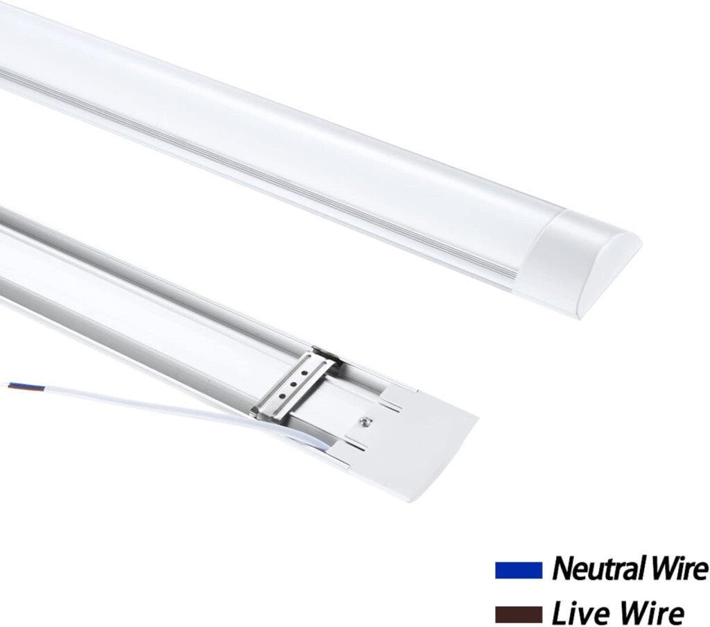 Fénycsöves LED Lámpa Szett - 4 db, 120 cm, 40W Energiatakarékos Világítás - Maxihome