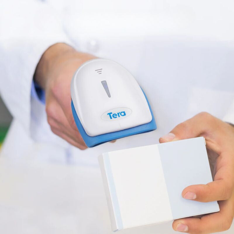 Tera HW0002 2D vezeték nélküli vonalkódolvasó – Bluetooth, 2.4G és USB csatlakozással - Maxihome