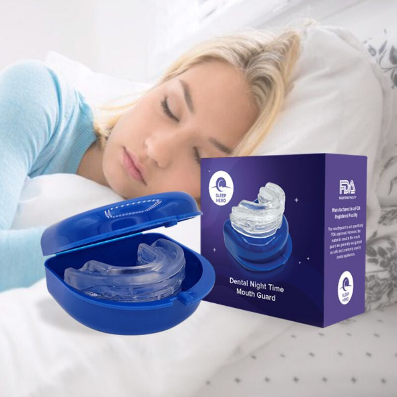 DreamHero Horkolásgátló Fogvédő – Állítható Állkapocs Pozicionáló Nyugodt Alváshoz - Maxihome