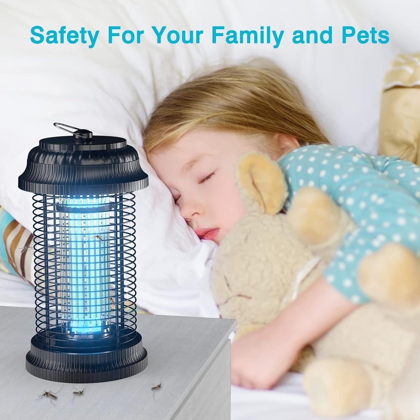 Palone MWS-028 Elektromos UV Rovarcsapda - Szúnyogirtó Lámpa, 20W, 4500V
