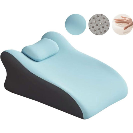 Blux Kényelmes Memóriahabos Pihenőpárna Hason Alváshoz – 42×60×23 cm - Világoskék - Maxihome