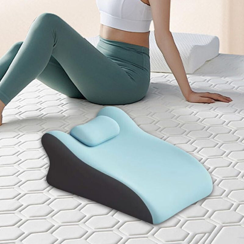 Blux Kényelmes Memóriahabos Pihenőpárna Hason Alváshoz – 42×60×23 cm - Világoskék - Maxihome