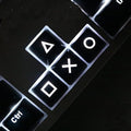 Cherry MX Kompatibilis ABS Nyomógombos Billentyűsapka Háttérvilágítással (Fekete)