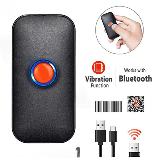 Tera 1100 Hordozható Vonalkódolvasó – 1D/2D, QR-Kód, USB, Bluetooth, Vezeték Nélküli - Maxihome