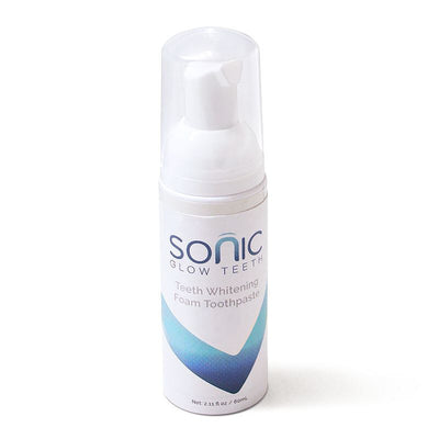 SonicGlow Fogfehérítő Hab – Fluoridmentes, Érzékeny Fogakra - Maxihome