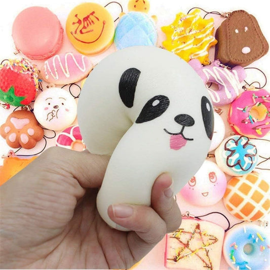 Squishy 30 db-os Stresszoldó Plüssfigura Csomag - Kulcstartóra, Táskára Rögzíthető