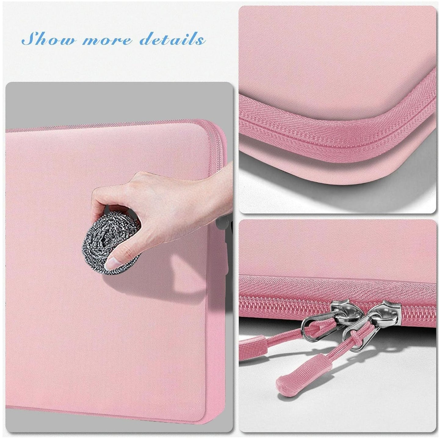 Hseok Laptop Táska (Rózsaszín)