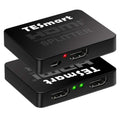 TESmart 1x2 HDMI Splitter - 4K@30Hz HDMI Elosztó Két Kijelzőhöz, TV és Konzol Kompatibilis