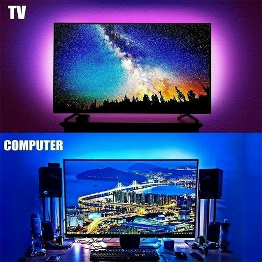 Innolight LED Szalag 4×0,5 m - Monitor és TV RGB Háttérvilágítás - Maxihome