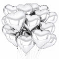 Szív Alakú Fólia Lufi 30 db, 40 x 45 cm – Héliummal Felfújható