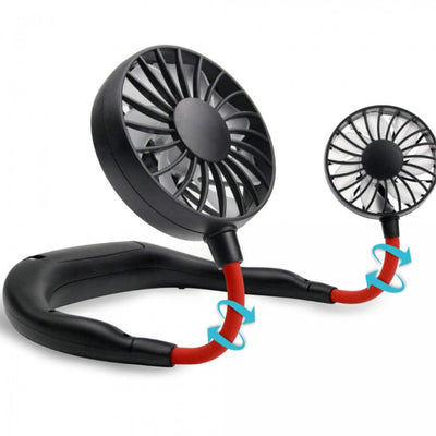 Nyakba Akasztható Hordozható Ventilátor – USB Töltéssel - Maxihome