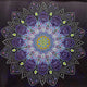 25 x 25 cm Mandala mintával