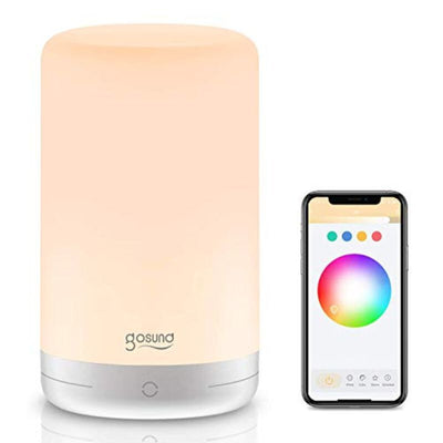 Gosund LB2S Okos RGBW Éjjeli Lámpa - WiFi, Érintésvezérlés, 16 Millió Szín - Maxihome
