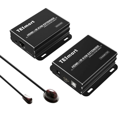 TESmart HDMI KVM Extender Szett - 1080p@60Hz, 50 m, CAT5e/6, IR Átvitel - Maxihome