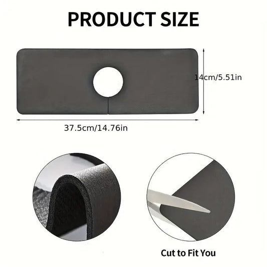 Csaptelep Alátét Szett - 2 Részes, Nedvszívó és Csúszásmentes, Vízálló (37,5×14 cm) - Maxihome