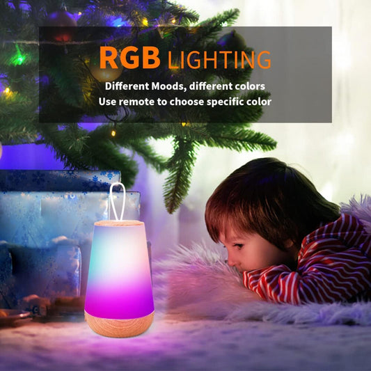 LED Éjszakai Lámpa - Faerezett Mintás, Meleg Fényű, Hálószobai Asztali Lámpa - Maxihome