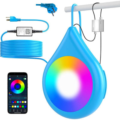 Intelligens Kék LED Medence Lámpa – Vízálló, Energiatakarékos - Maxihome