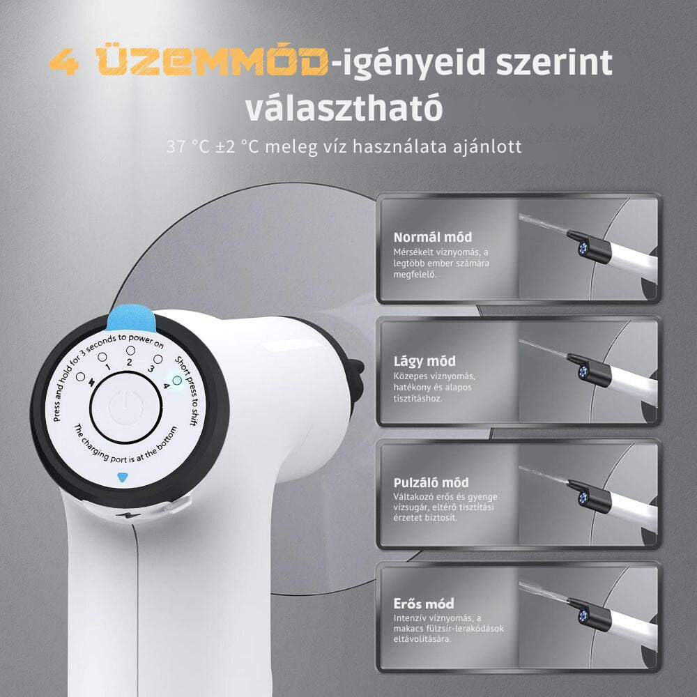 Elektromos Fültisztító Készlet Kamerával És LED Világítással - 4 Fokozatú Fülzsír Eltávolító - Maxihome