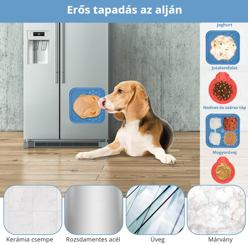 Adoric nyalogatótál – erős tapadókorongok csempén, acélon, üvegen, márványon
