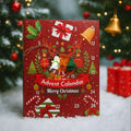 Adventi Kalendárium 25x15 cm - Karácsonyi Dekoráció és Ajándék