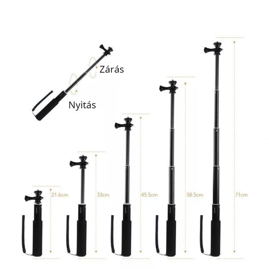 Apeman SS150 szelfibot – kihúzható hossz 21,6–71 cm