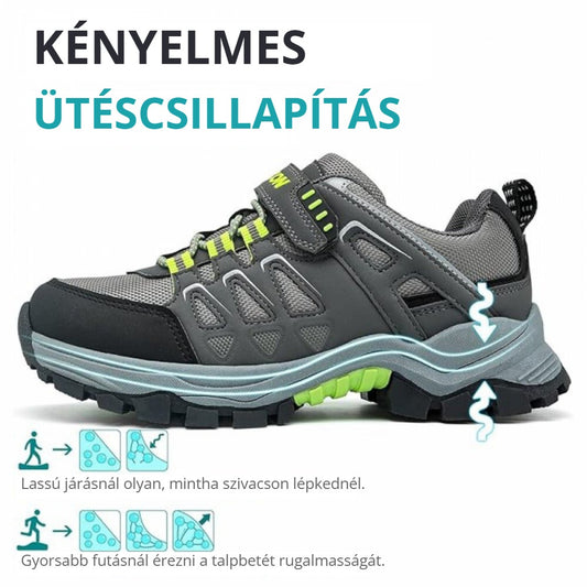 Ashion gyerek túracipő – kényelmes ütéscsillapító talp