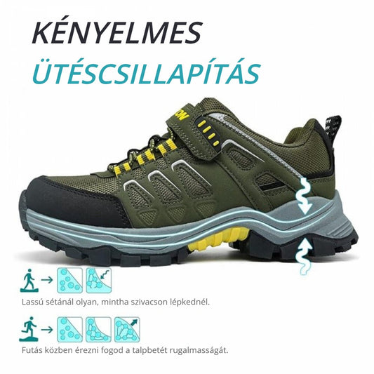 Ashion gyerek túracipő – kényelmes ütéscsillapítás